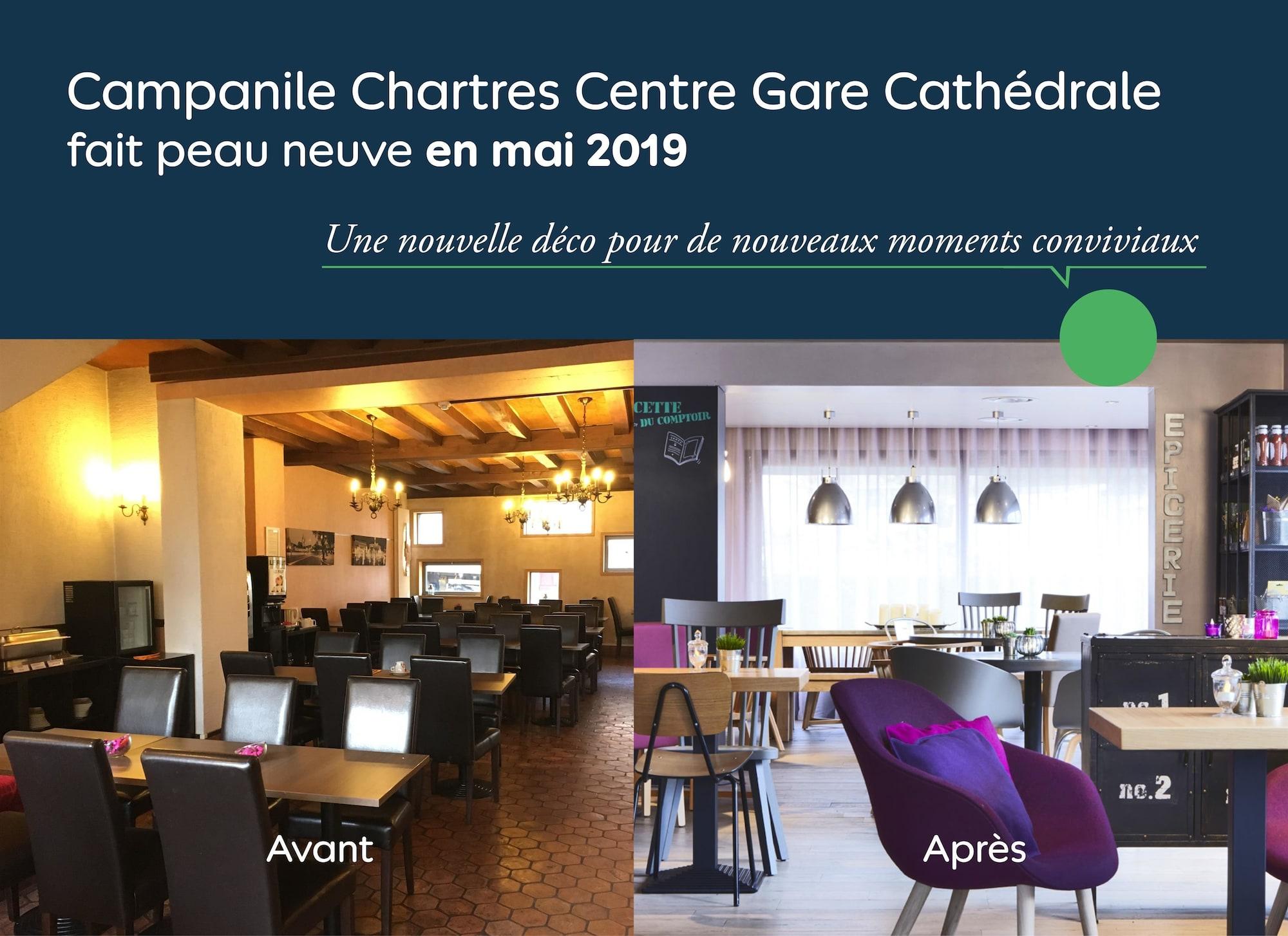 Campanile Centre - Gare - Cathédrale Hotel Chartres